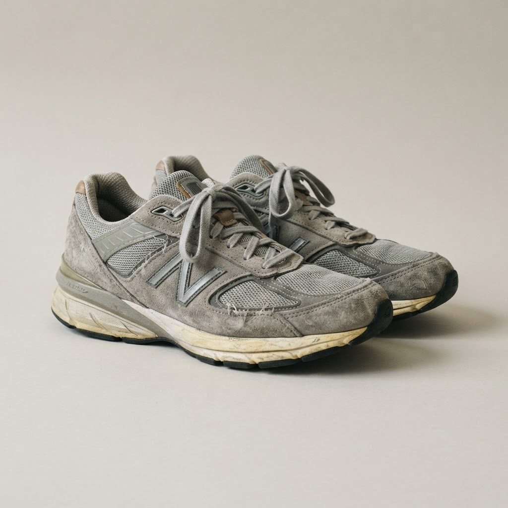 New Balance 990v6 in Grey suede